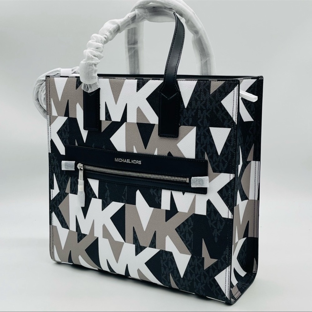 Michael Kors Large Kenly Tote Bag Leather - Picture 9 of 11